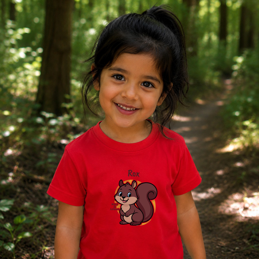 Nibbit de Eekhoorn- T-shirt met naam